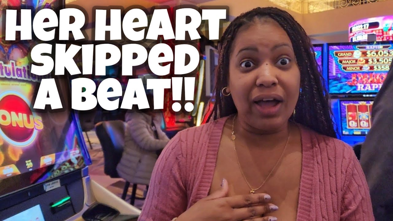 Her Heart Skipped A Beat When She Landed This $25 Bet Bonus!!