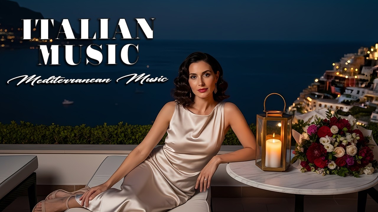 Lake Como & Mediterranean Music 🍂 Mediterranean Music for Relaxation & Beautiful Scenery