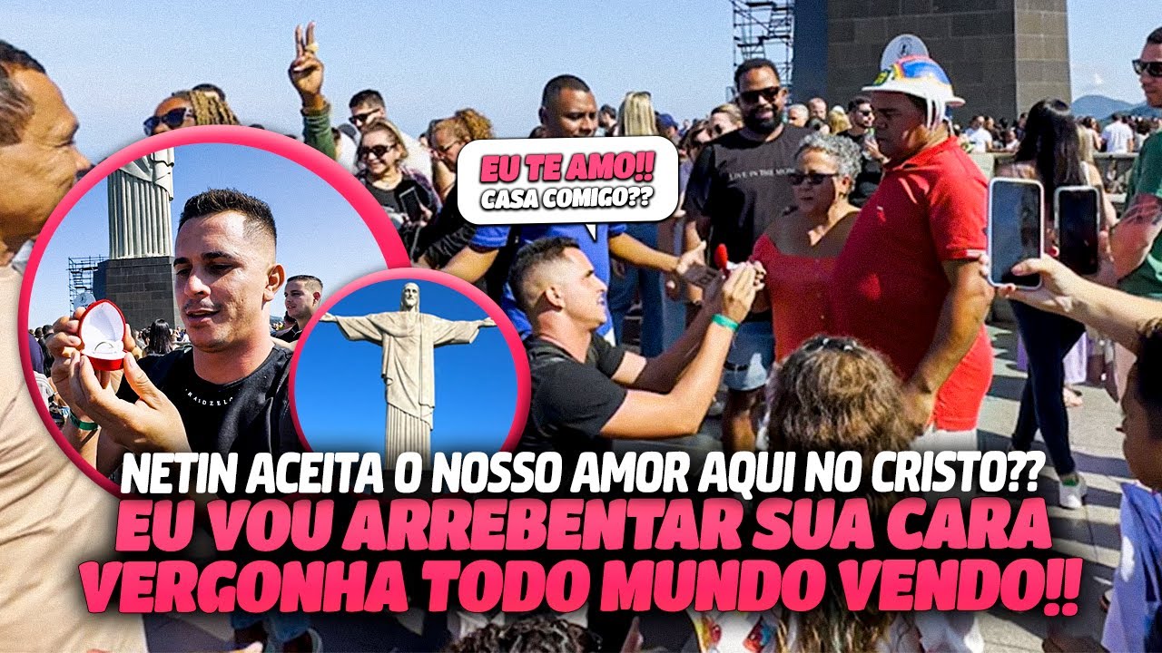 OS FÃS PEDIU E ERIK TENTOU RECONCILIAR COM GALO NO CRISTO REDENTOR GALO PEGOU AR | GALO CEGO