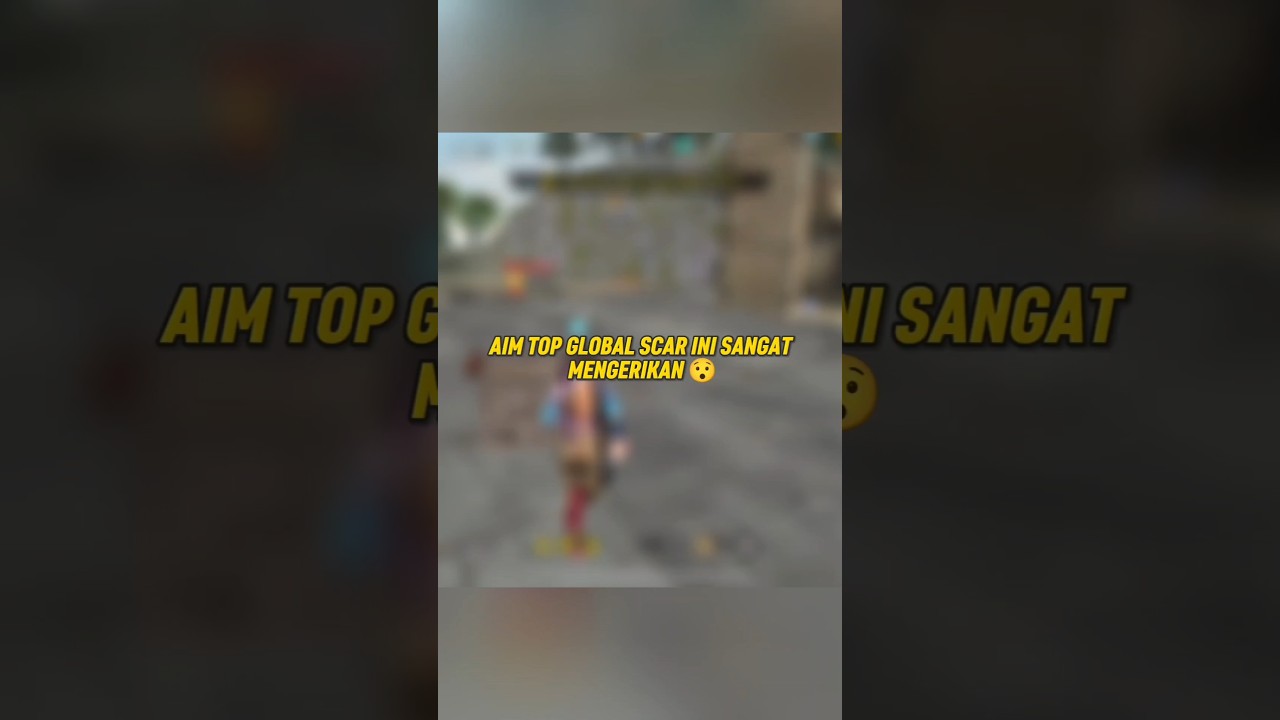 THIS TOP GLOBAL SCAR AIM IS VERY TERRIBLE #freefire #ff #ffshorts #viral #fyp