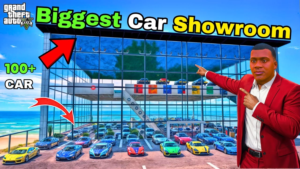 Franklin Opened a Luxury Car Showroom in GTA 5
