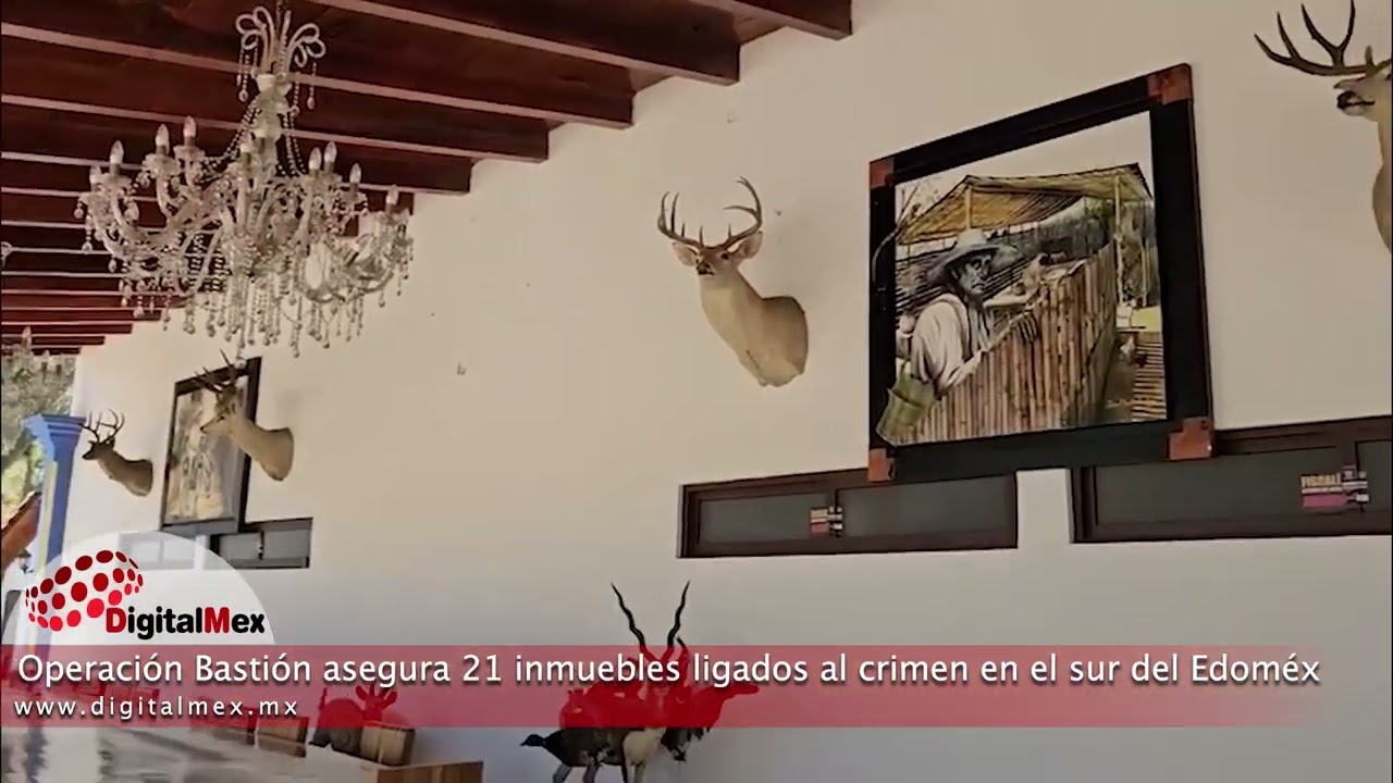 Operaci&oacute;n Basti&oacute;n asegura 21 inmuebles ligados al crimen en el sur del Edom&eacute;x