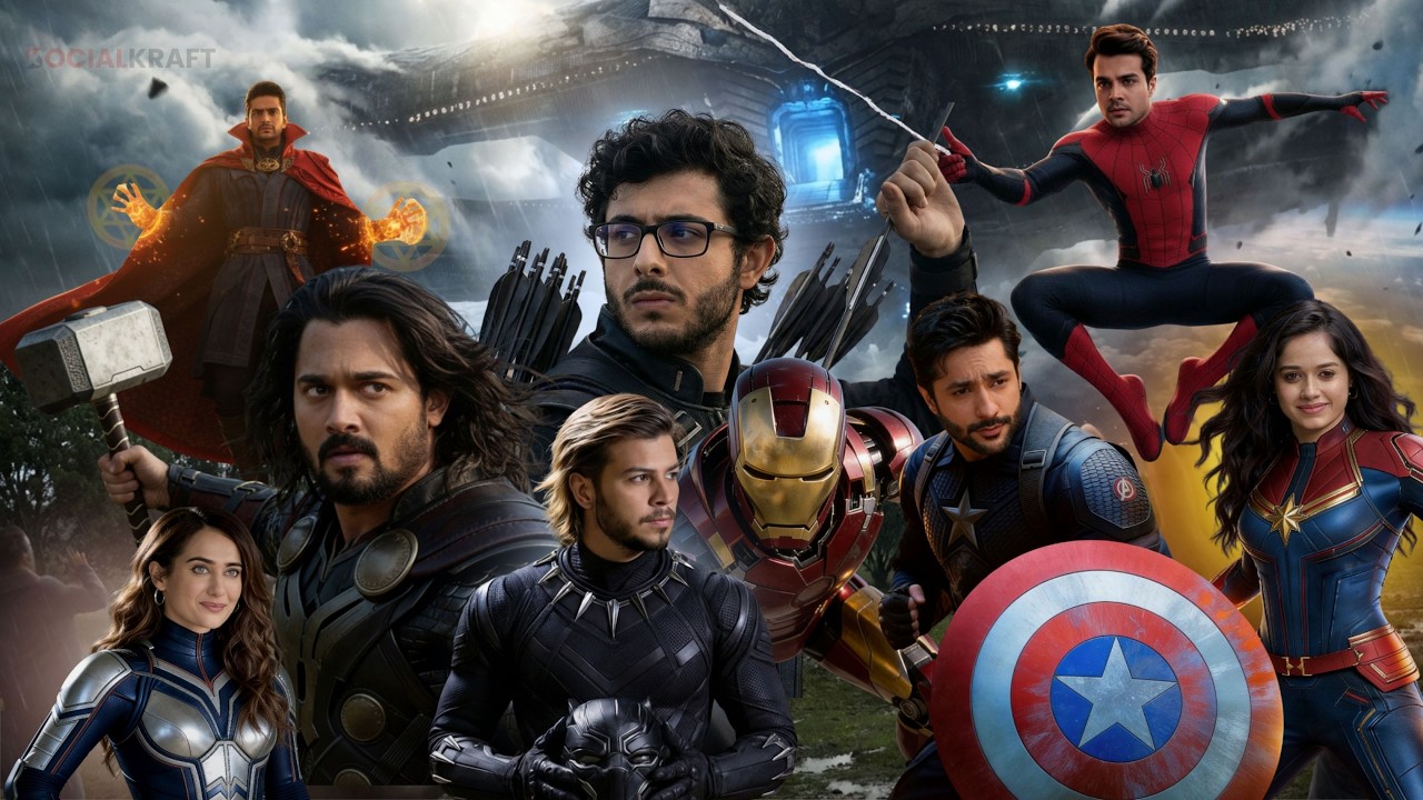 Avengers Creators Edition | AI Generated Movie Trailer | Epic Superhero Film 2026 | Social Kraft AI