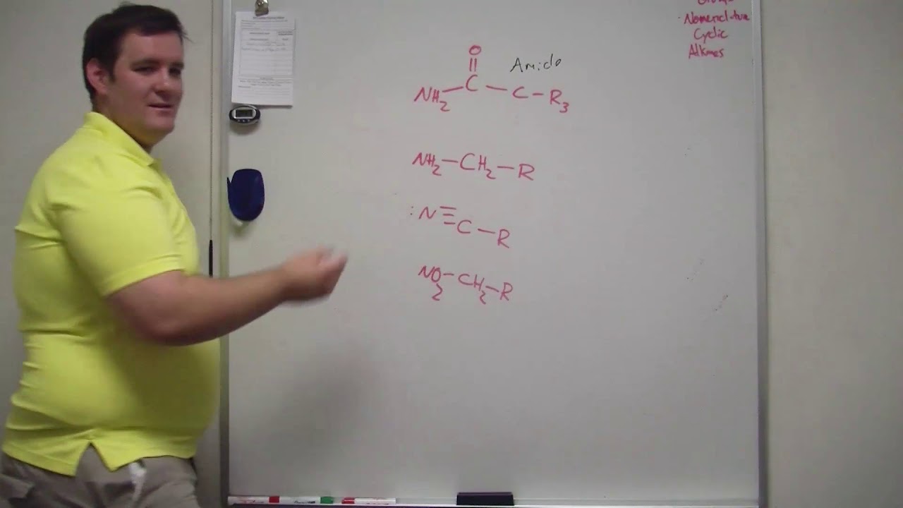 Functional Groups with Nitrogen