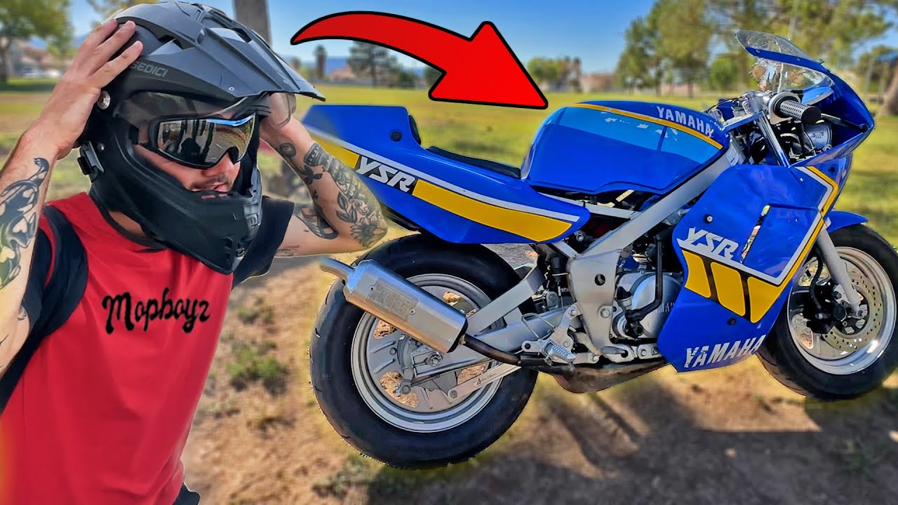 my RARE Mini Street Bike is Complete! Yamaha YSR50