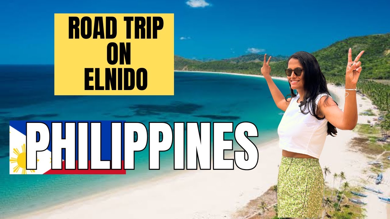 Philippines Travel from India, El Nido Palawan, Nacpan Beach, El Nido travel Hindi vlog