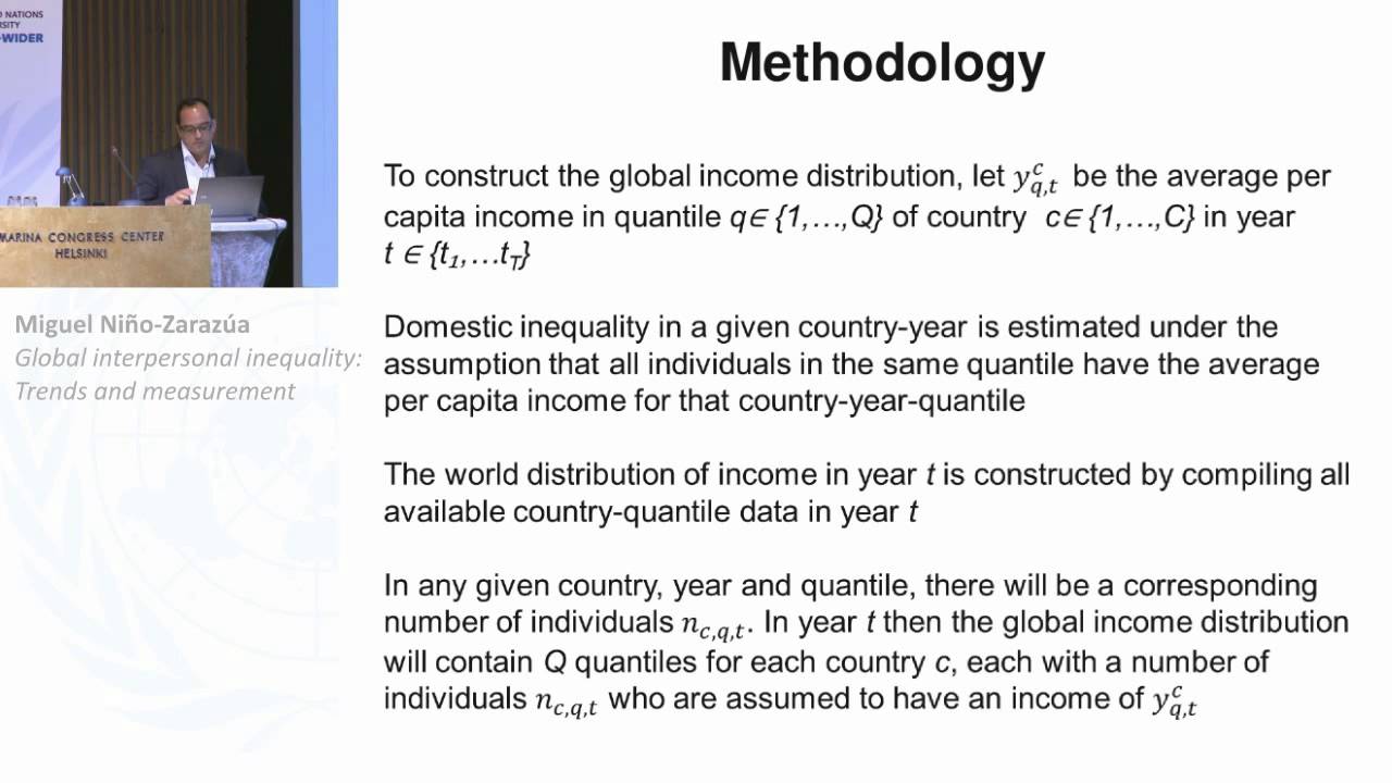 Inequality Conference - Progress in data and measurement 3/5