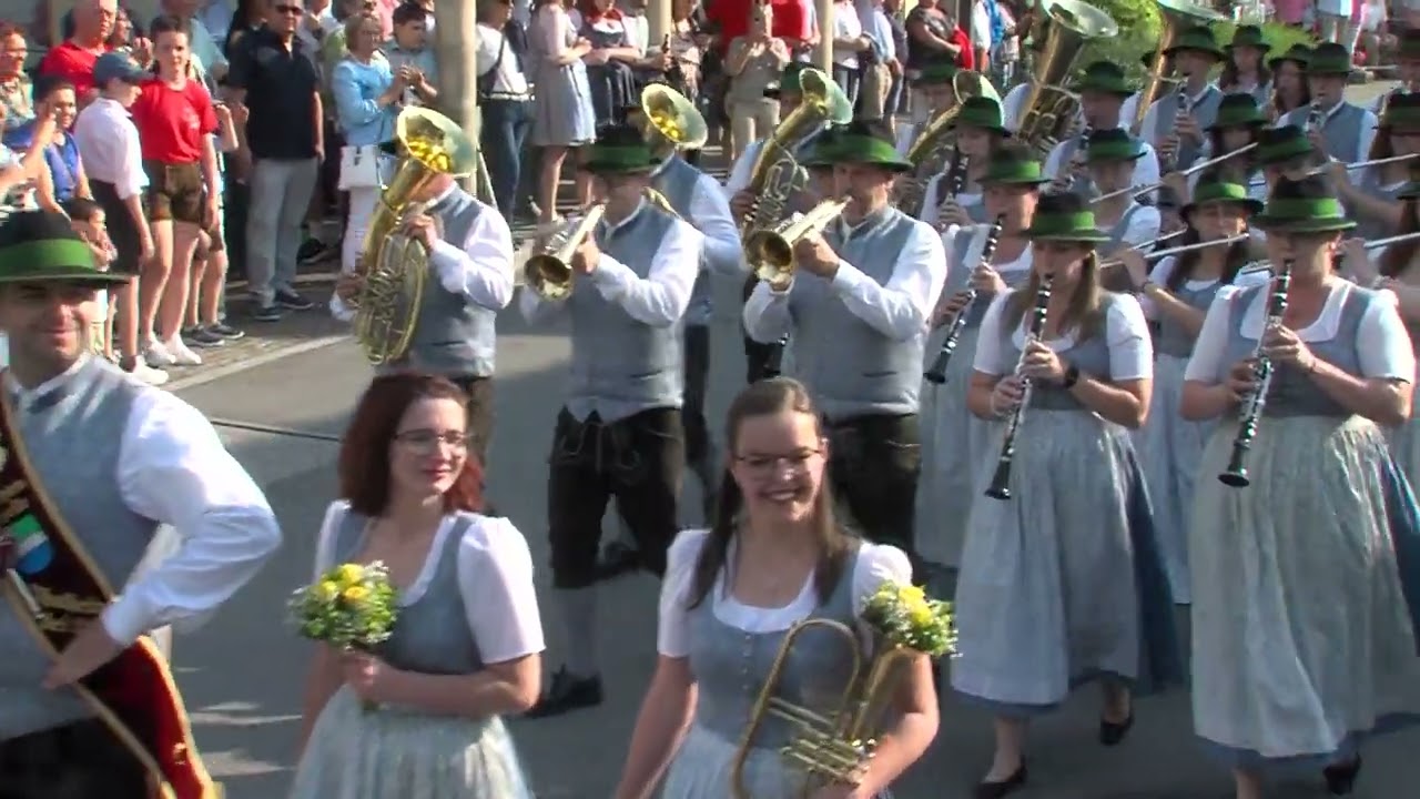 09_Trachtenkapelle Thalheim b. Wels_Bezirksmusikfest Gunskirchen 2023