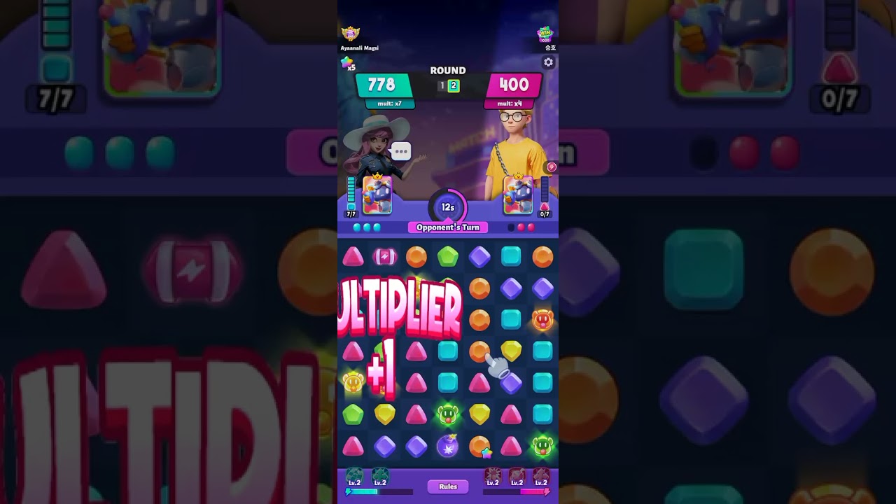 Daily mode legendary booster purple 🟣 multiple score super match master game challenge winner