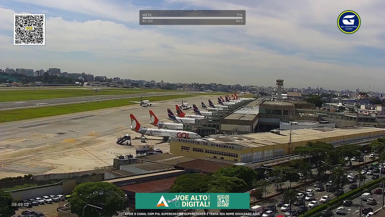 SBSP LIVE #1 - Aeroporto de São Paulo AO VIVO - CGH Airport - 28/01 Noite