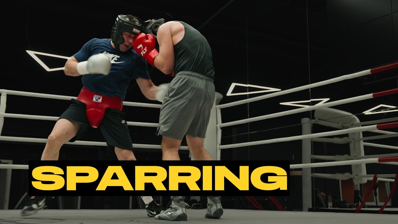 Sparring muss sein vorm Kampf!