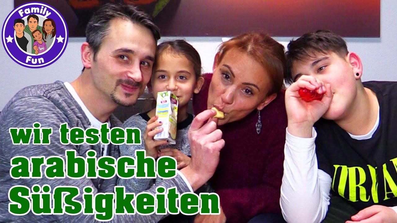 ARABISCHE CANDY CHALLENGE SNACKS SÜßIGKEITEN | DUBAI HAUL | FAMILYFUN