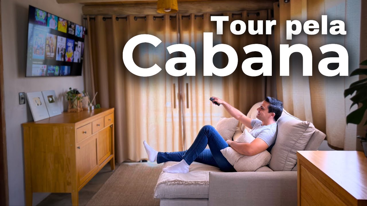 Tour pela nossa cabana rústica e moderna de 30m² | ATUALIZADO