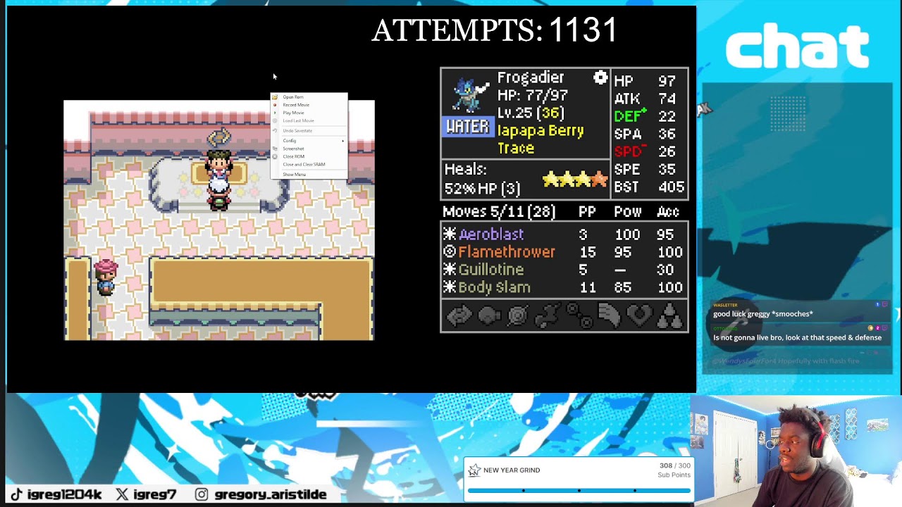 A NEW CHALLENGER APPROACHES! Kaizo Ironmon Emerald CONTINUES!
