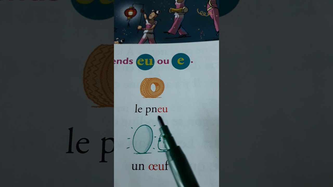Le son E : eu/oeu