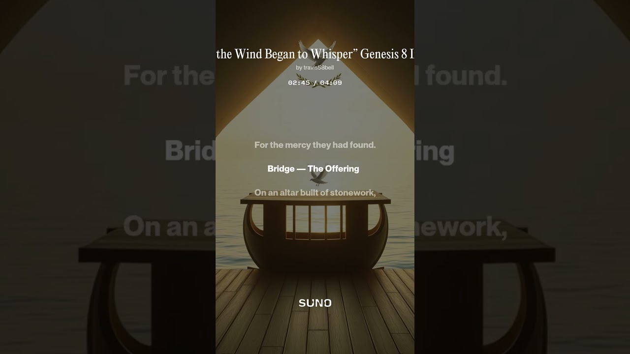 “When the Wind Began to Whisper” Genesis 8 Inspired #folk #rock #ambient #neoclassical #alternative