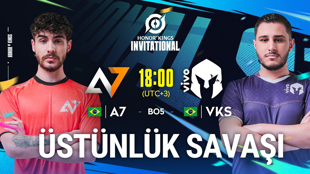 [TR] 2024 Honor of Kings Invitational S1 büyük final A7 vs VKS Üstünlük Savaşı