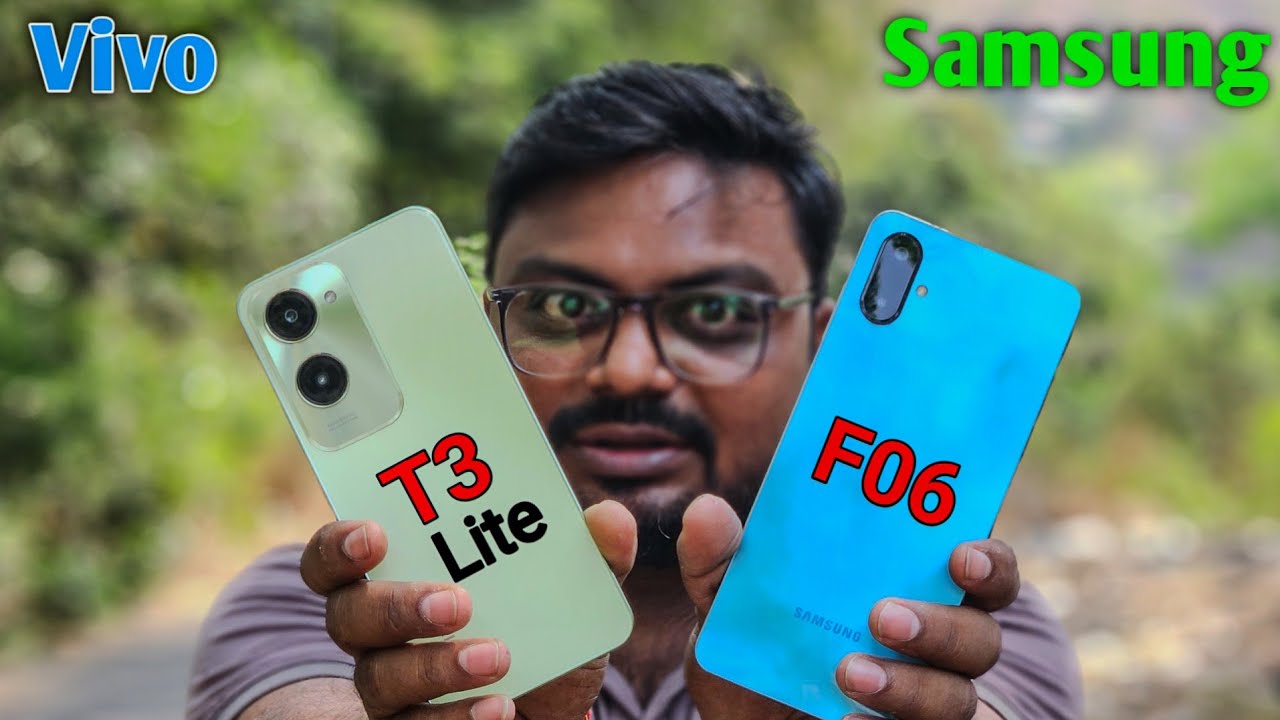 Samsung F06 5G Vs Vivo T3 Lite Comparison 😲 // Best 5g Smart phone under ₹10,000