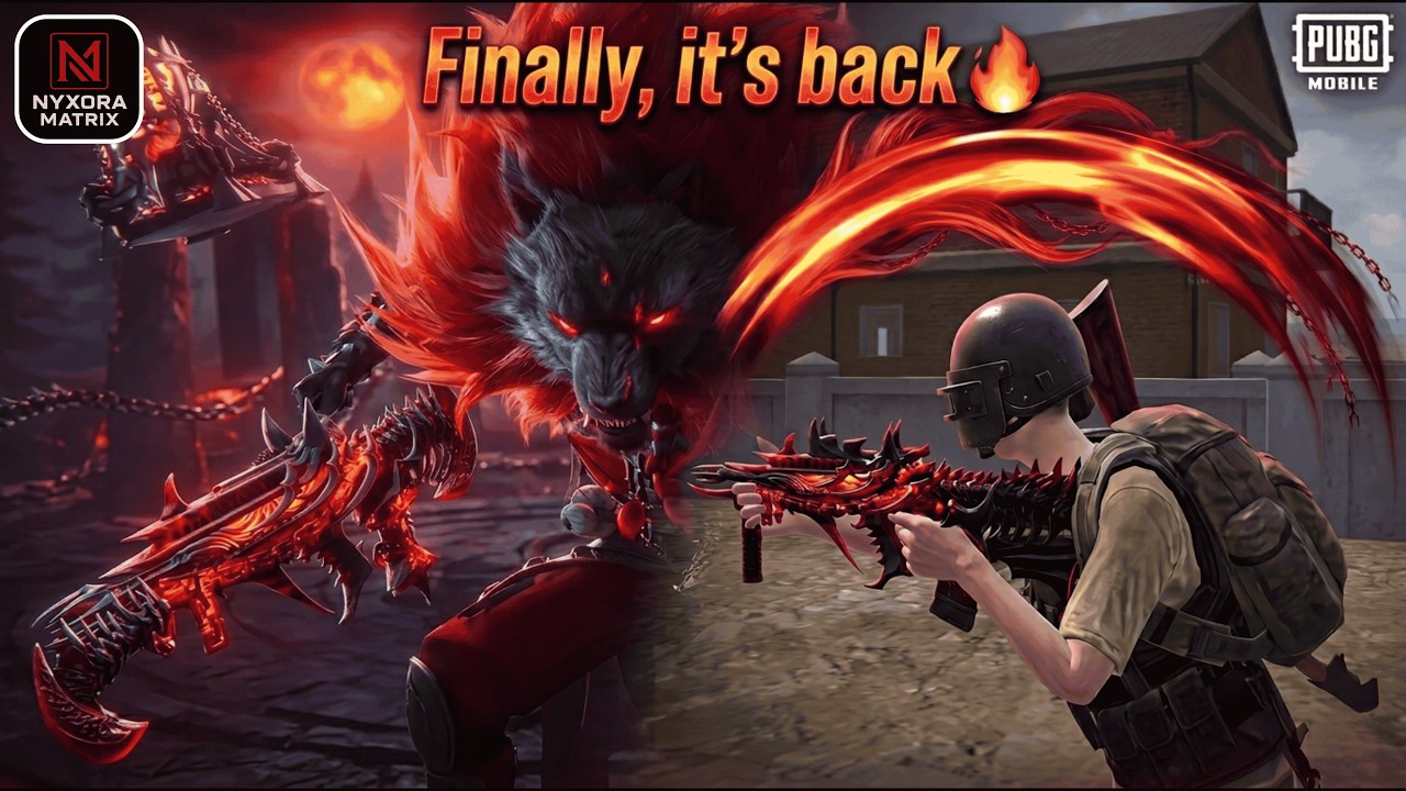 Abyssal Howl AUG is Returning 🔥 New Switch Firearm Animation Added | PUBG Mobile