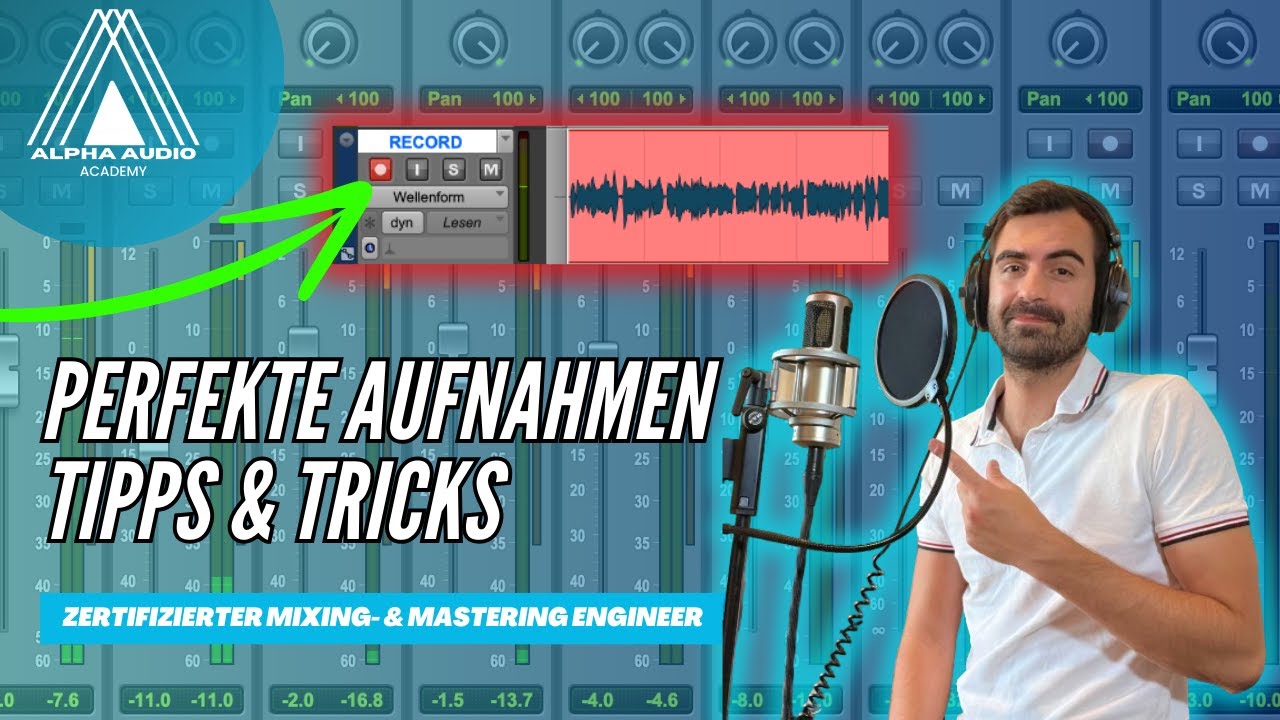 Vocal Recording - immer perfekte Aufnahmen!