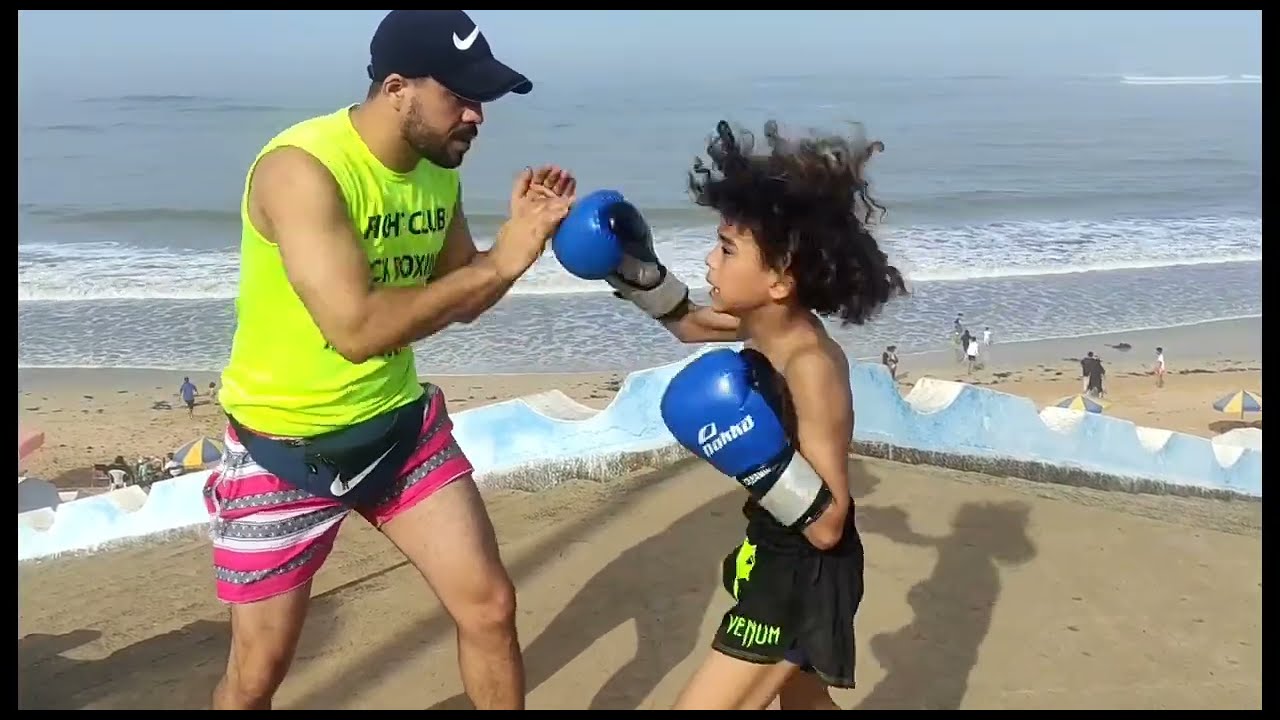 training Muay Thai kids 🔥