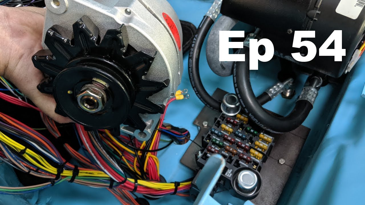 Painless Wiring + 100 AMP GM Alternator - Datsun 240z Build - Ep 54 - Panchos Garage