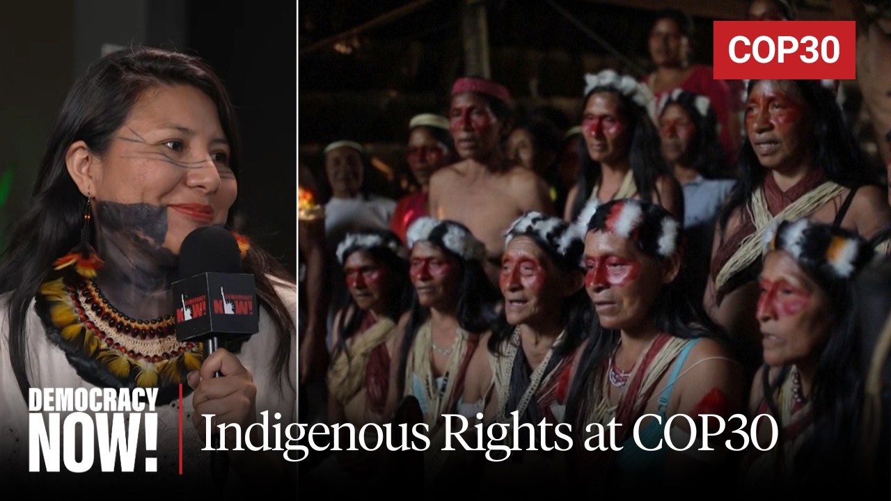 Indigenous Leaders Converge in Belém, Brazil, Demanding Greater Role at U.N. Climate Talks