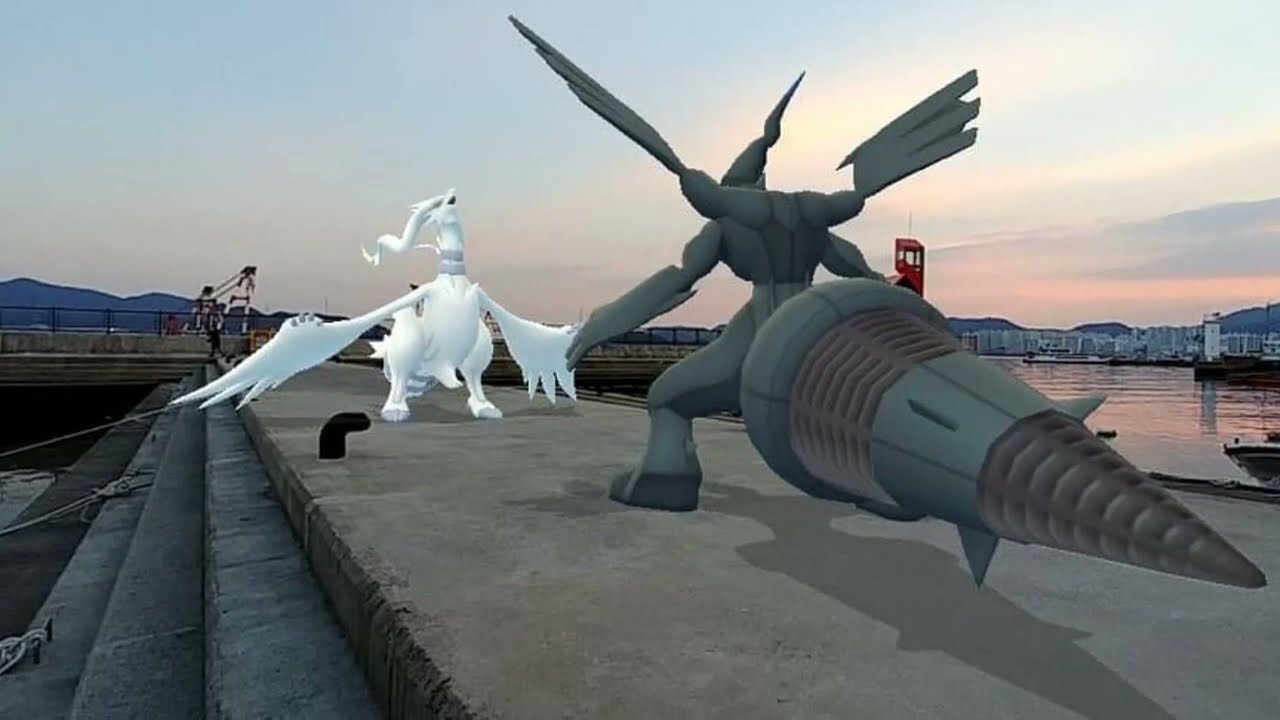 [GO Snapshot Slideshow] 제크로무&레시라무 ( Zekrom&Reshiram ) ゼクロム&レシラム ( 捷克羅姆&萊希拉姆 )