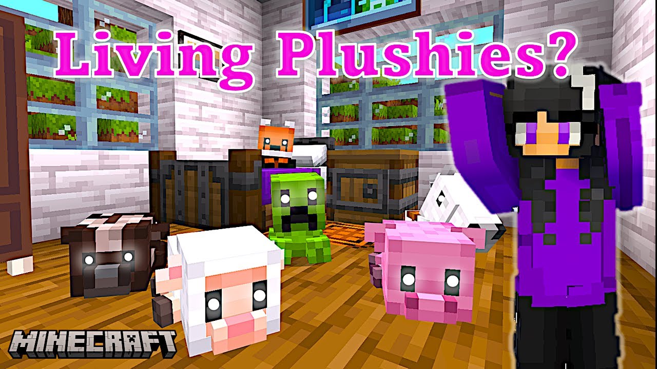 Мои плюшевые игрушки ОЖИВАЮТ в Minecraft! / Plushie Pets