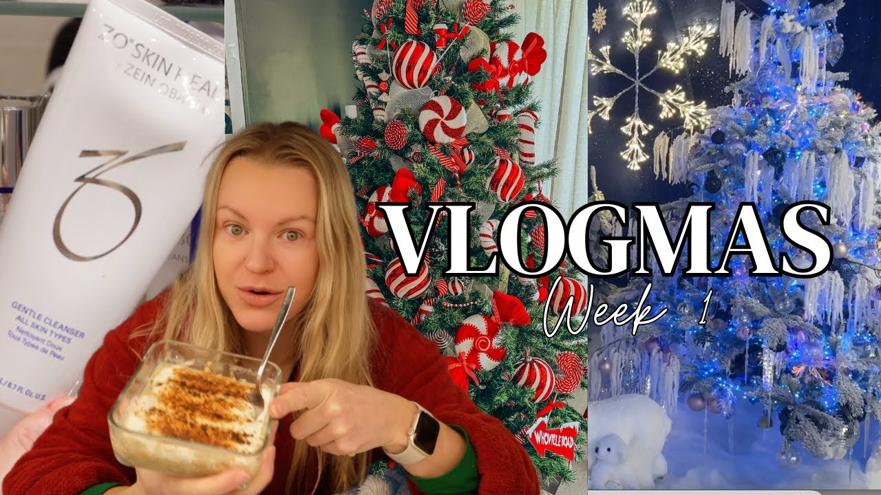 Vlogmas Week 1 ♡ Black Friday Prep & Skincare Organizing!