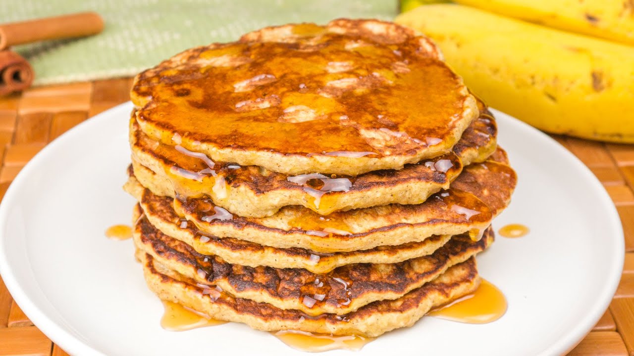 PANQUECA DE BANANA COM AVEIA SEM AÇÚCAR SEM FARINHA | Cook'n Enjoy 1112