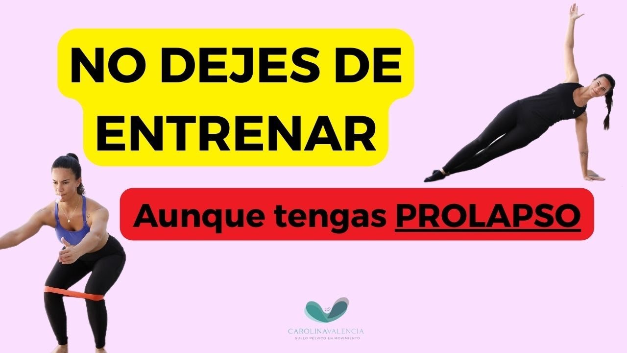 &iquest;Tienes PROLAPSO? NO dejes de entrenar antes de ver esto