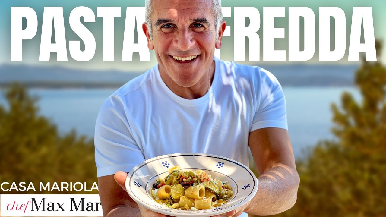 PASTA FREDDA ESTIVA ai sapori di PUGLIA // per il DOPO SPIAGGIA 🏖️ // Ricetta di Chef Max Mariola