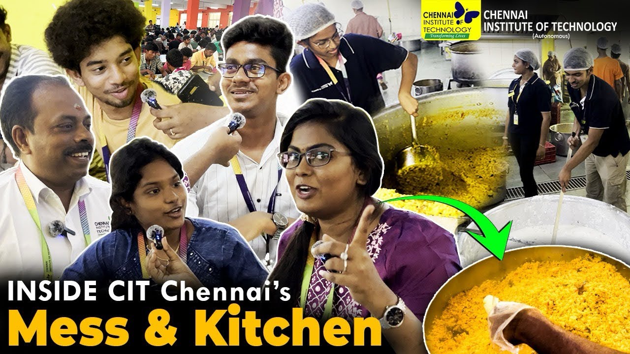 MESS FOOD EVALO SUPER AH ERUKUMA? | CIT CHENNAI | #rjashwini #chennaiinstituteoftechnology #cit