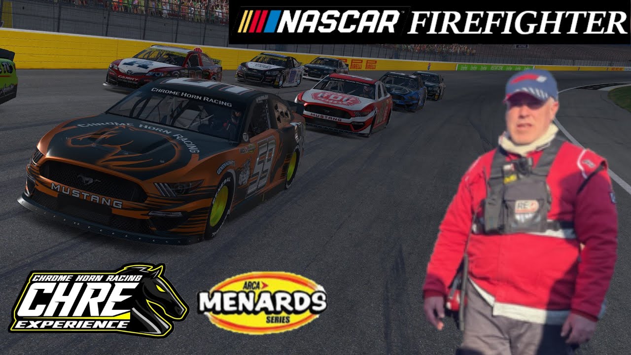 NASCAR Firefighter behind the wheel LAS VEGAS (league)