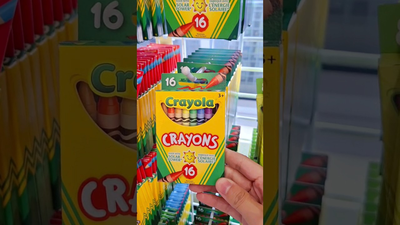 Crayola Crayon Collection | Dollar Tree #backtoschool #forkids