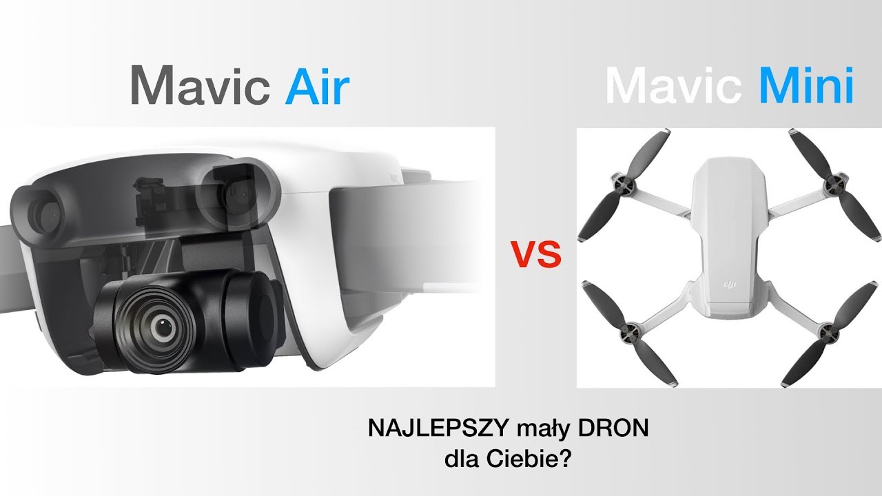 DJI Mavic Air vs Mavic Mini || 12 Czynnik&oacute;w o Kt&oacute;rych Warto Pamiętać Podejmując Decyzję