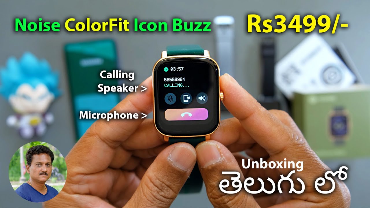 Noise Colorfit  Icon Buzz with calling Feature😲Unboxing in Telugu...
