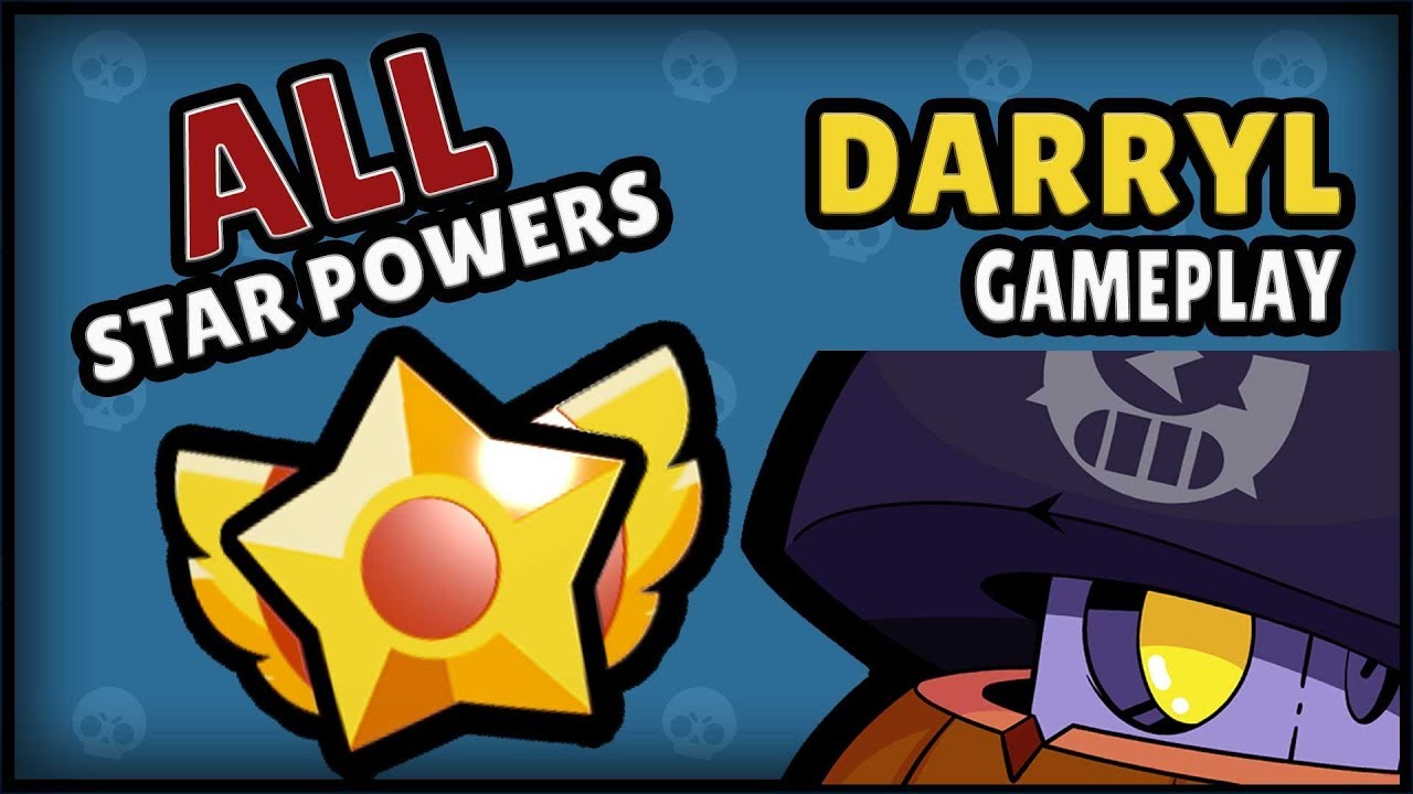 DARRYL CAN FLY! All Special Abilities Gameplay | Brawl Stars | Sneak Peek