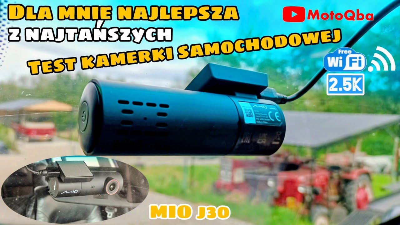 KAMERA samochodowa 🎦 rejestrator MIO J30 WiFi wideorejestrator