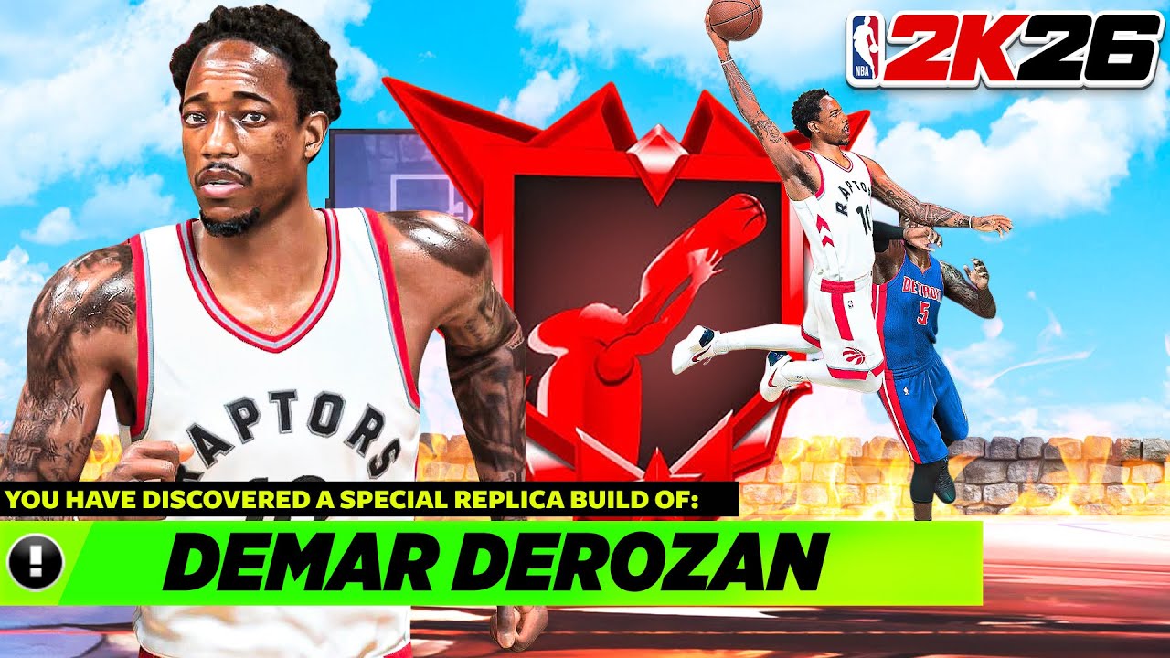 NEW *END GAME* 6'8 DEMAR DEROZAN BUILD is the BEST BUILD in NBA 2K26