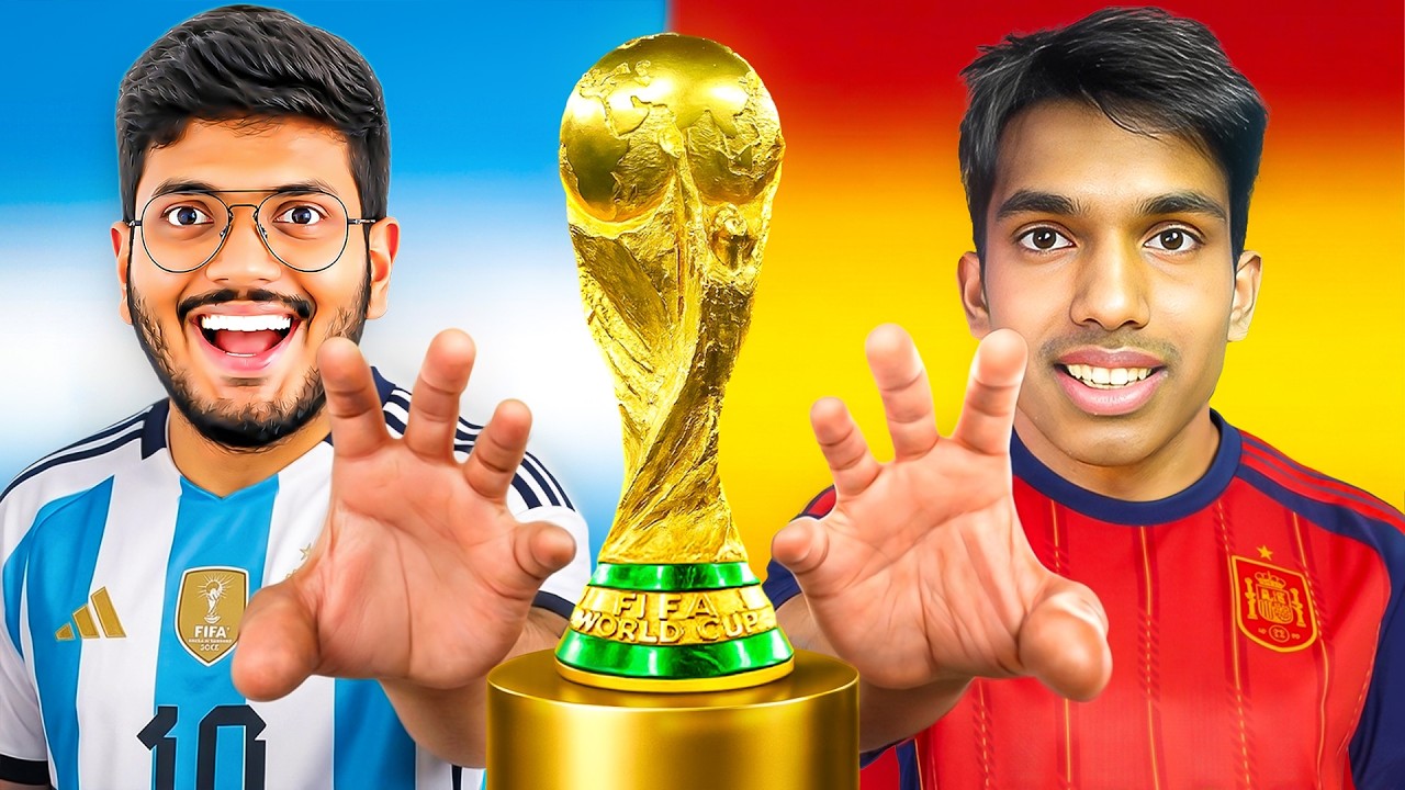 Argentina vs Spain FIFA World Cup FINAL in FC MOBILE