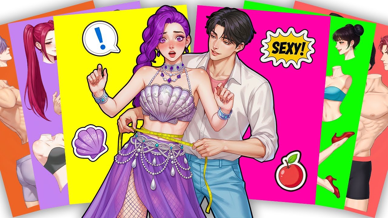 [🧜‍♀️paper diy🧜‍♀️] Waist check! 🔥 HUNTRIX RUMI x SAJABOYS JINU | KPOP DEMON HUNTERS Sticker Book