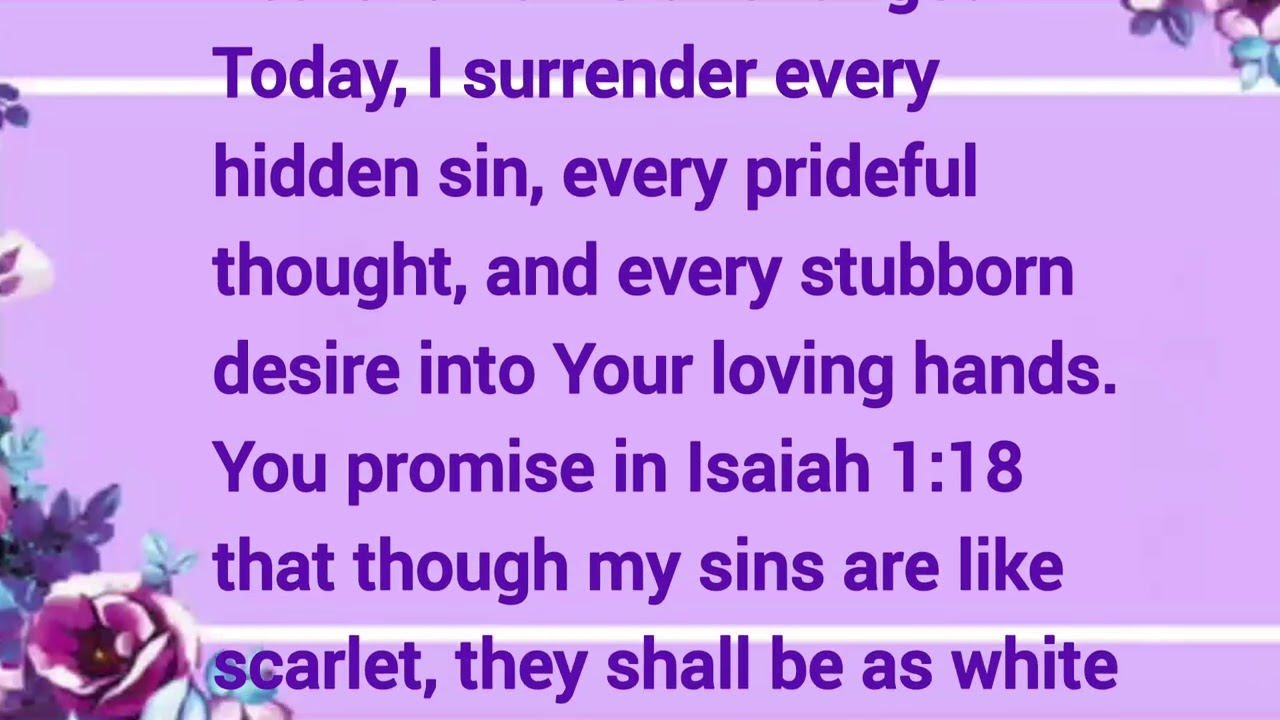 Day 6 Lent Prayer | Return to God with All Your Heart | Powerful Lenten Prayer 2026