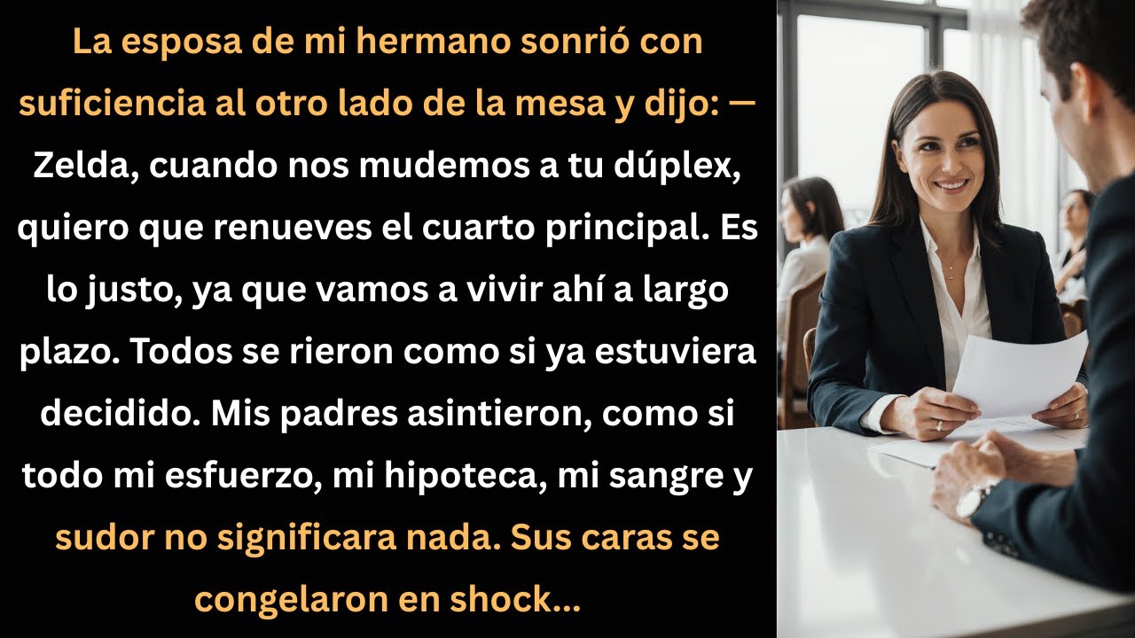 Mi hermano y su esposa creían que podían quedarse en mi dúplex… hasta que vieron lo que hice.