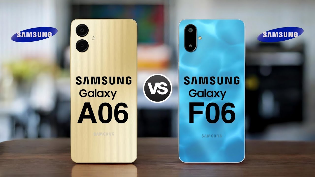 Samsung Galaxy A06 4G Vs Samsung Galaxy F06 5G
