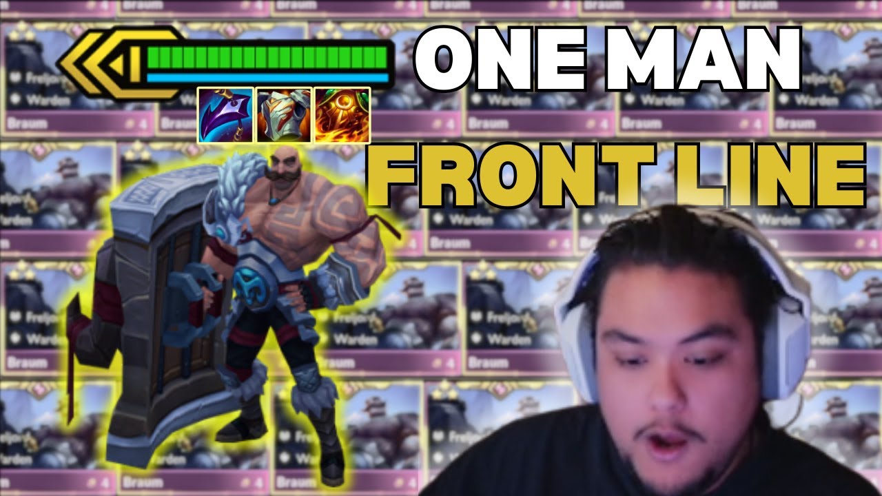 I FINALLY HIT BRAUM 3 STAR! TFT Set 16