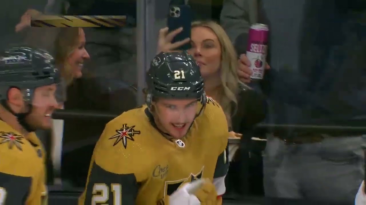 Ivan Barbashev's nice pass on Howden's goal vs Wild (1 apr 2023)