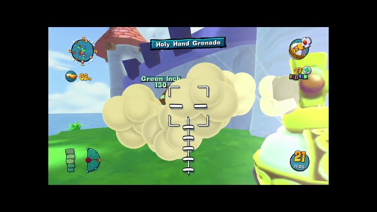 Worms: Ultimate Mayhem - Heated fight