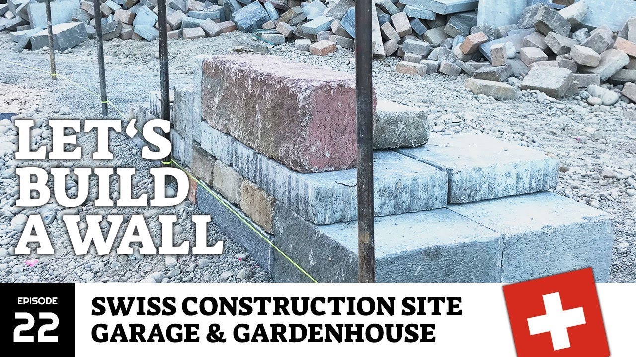 We love this Wall-Style! - Garagedoors, Roof, Garden Design - Swiss Construction Site